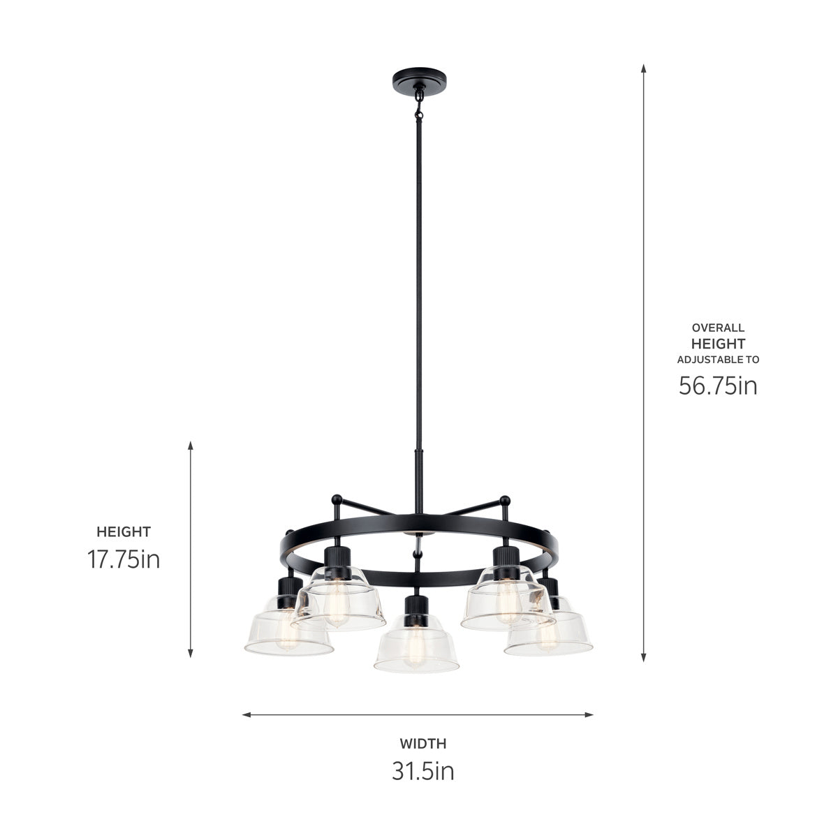 Kichler 52403BK: lad-4884522-4.jpg