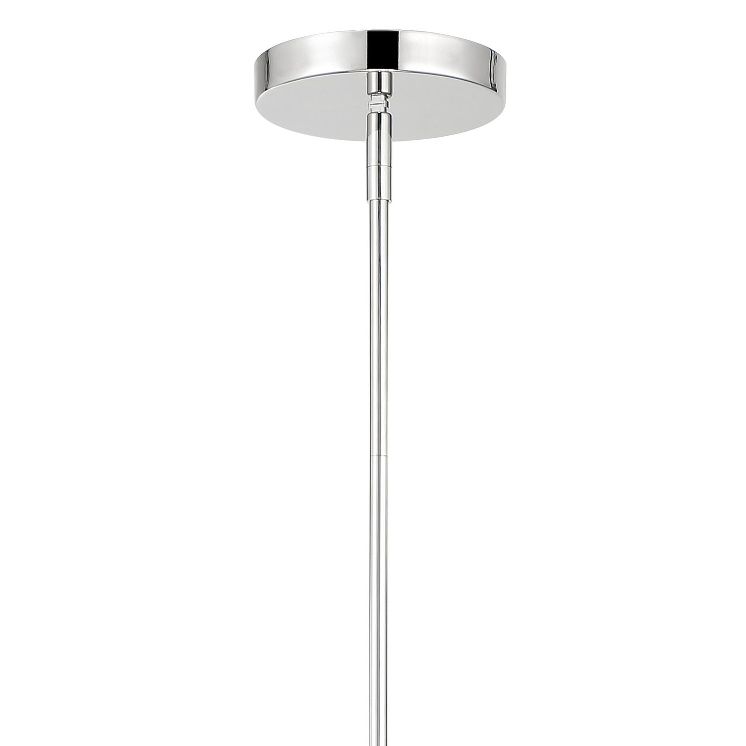 Fulton 20 in 3 Light Pendant with Silk Shade