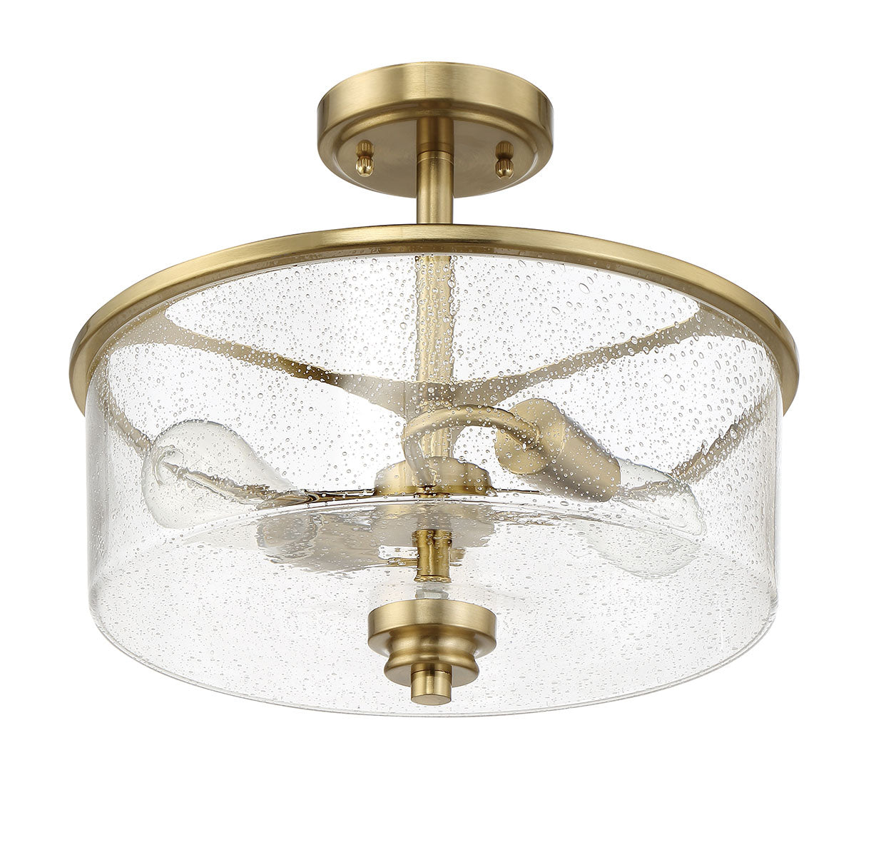 Bolden 2-Light Convertible Semi-Flush Mount Ceiling Light