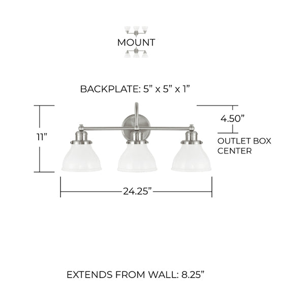 Capital Lighting 137331BI-486