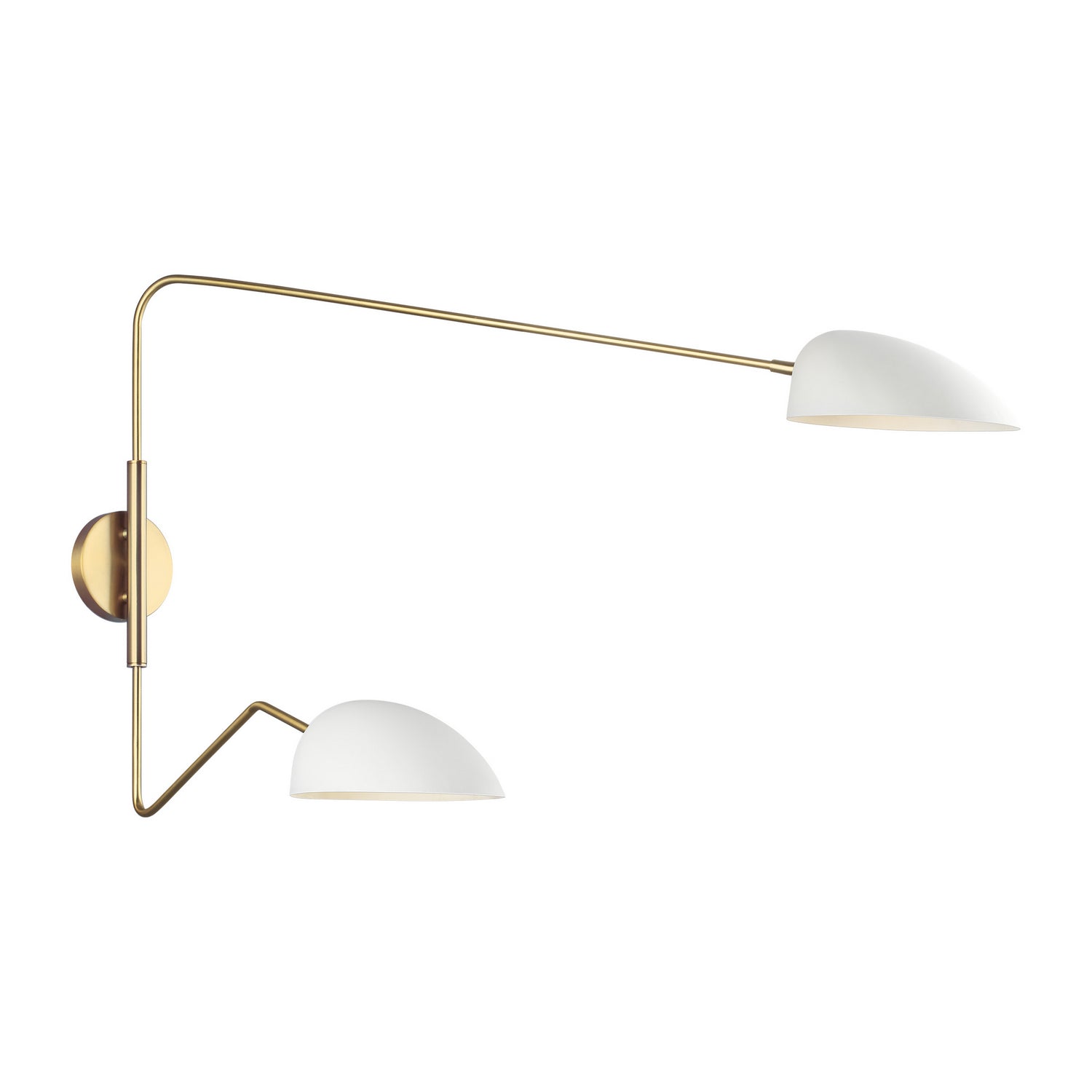 Jane 2-Light Wall Sconce with Metal Shade