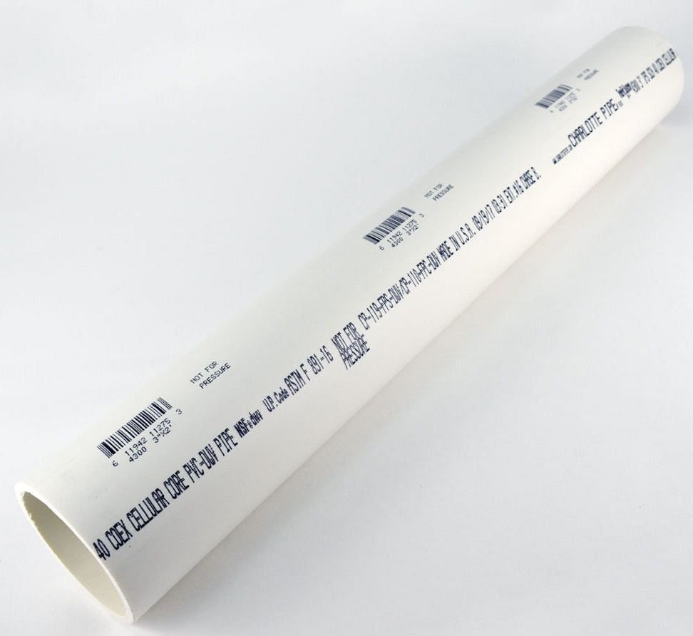 Charlotte Pipe PVC-4300-3X20: CharlottePipe&Foundry_PVC43003X20