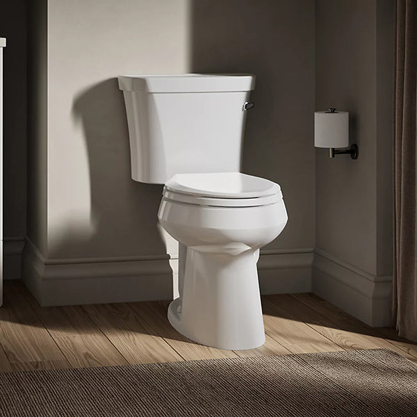 Two-Piece Elongated Toilet, 1.28 gpf