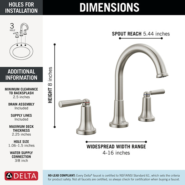 Delta 3535-SSMPU-DST