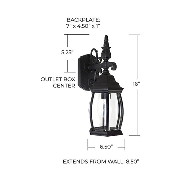 Capital Lighting 9866BK