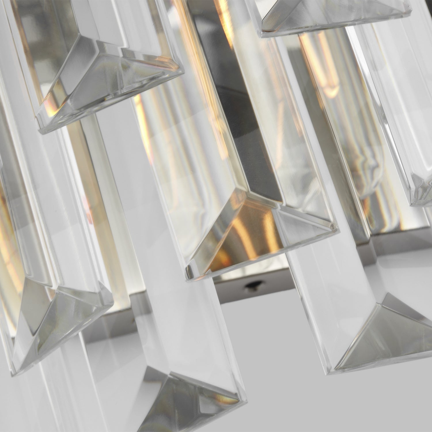 Studio Arden 1-Light Wall Sconce with Clear Glass Crysals