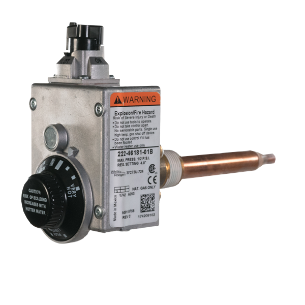 Bradford White 265-46181-01: part_atmospheric_replacement_control_natural_gas_46181_image_2.png