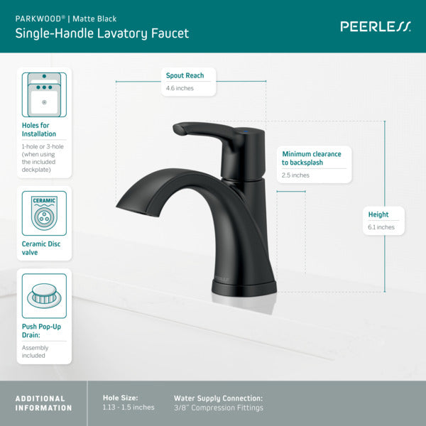 Peerless P1535LF-BL: 270635_2.jpg