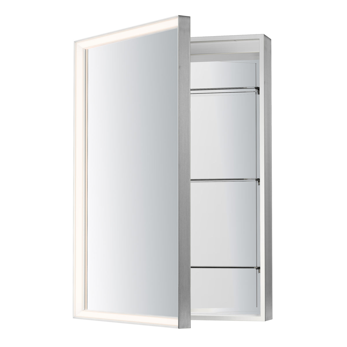 Bevel 24 in x 36 in LED Mirror Medicine Cabinet